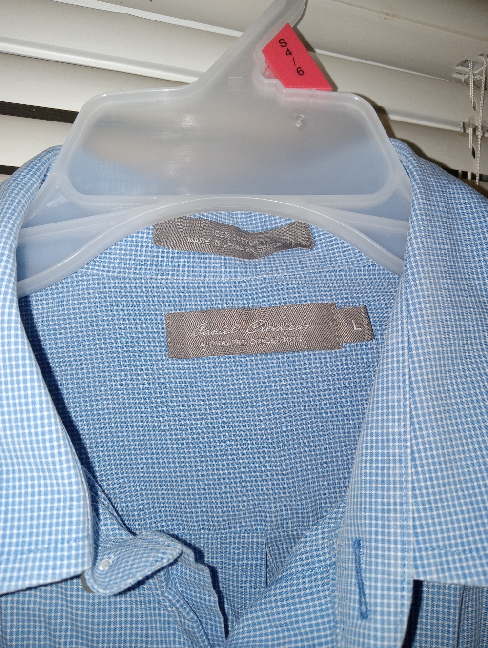 Daniel Cremieux Light Blue Short-Sleeve Button-Down Shirt